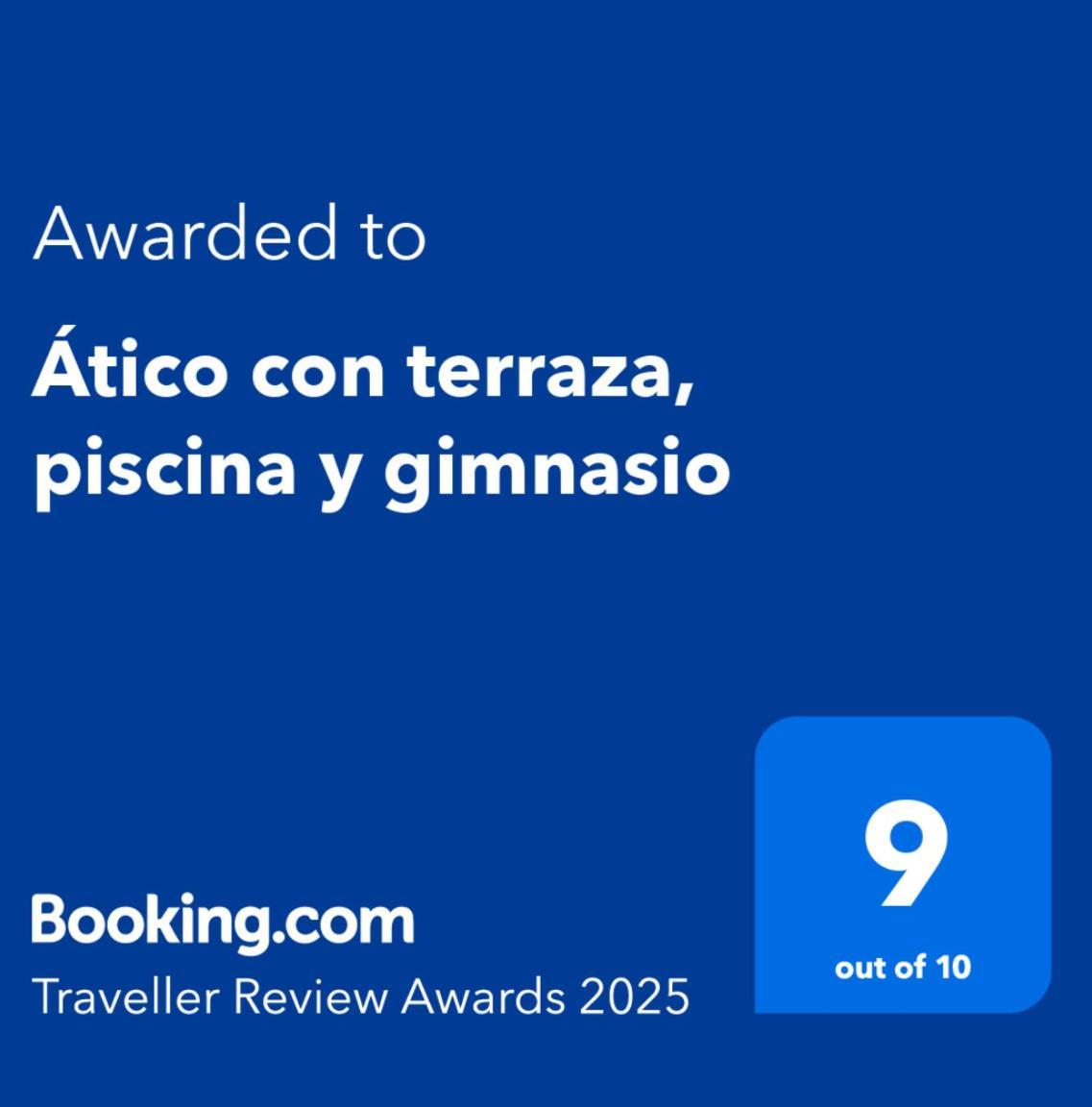 Atico Con Terraza, Piscina Y Gimnasio Apartment